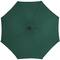 9ft. Solar Lighted Outdoor Patio Market Umbrella